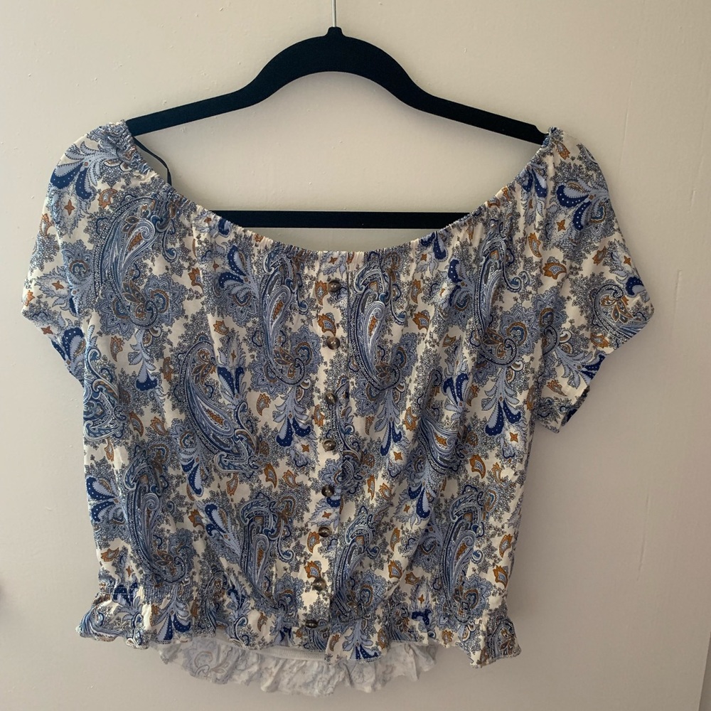 off the shoulder top